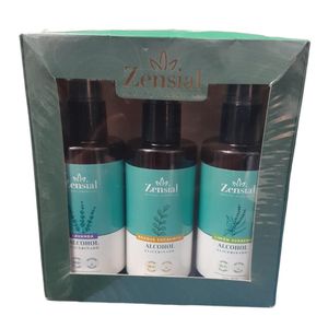 Zensial kit alcoholes glicerinados