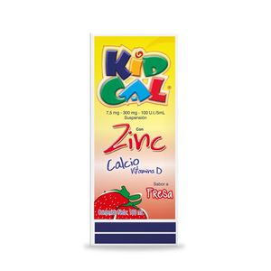 Kidcal Suspension Sabor Fresa X 180Ml