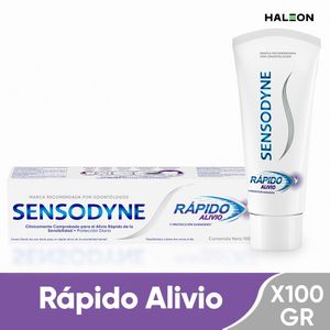 Crema Dental Sensodyne Rapido Alivio X 100g