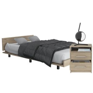 Combo Habitacion Cama + Mesa De Noche