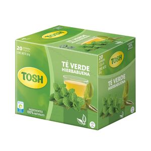Té Tosh Verde Hierbabuena X 20 Sobres X 20Und